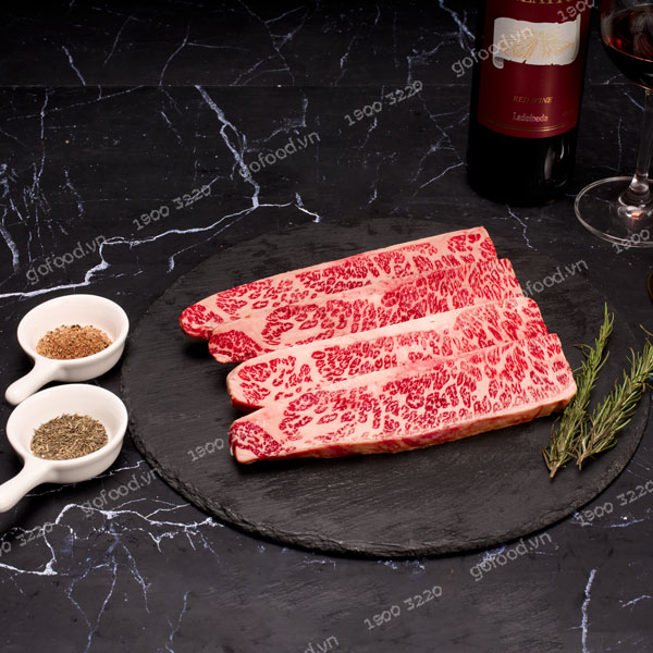 Sườn rút xương Wagyu Úc King River MB 6-7 - Short rib Boneless Wagyu King River MB 6-7 (kg)